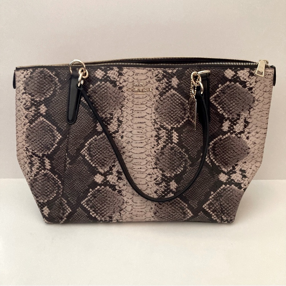 Coach Python Ava Tote Bag